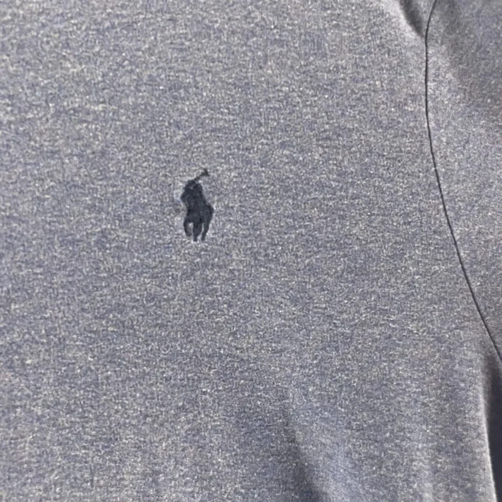 Polo Ralph Lauren Polo Shirt Mens 2XL‎ XXL Blue Rugby Pony Casual Cotton Logo